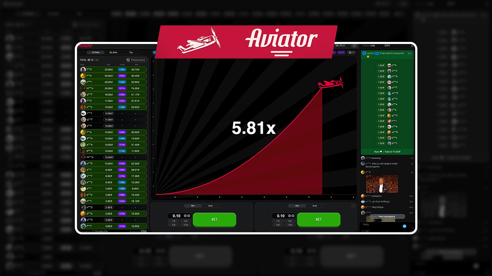 Aviator Gameplay